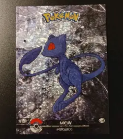 Crystal Card Collection MEW #151 Cracked Ice Holo Full Art Rare 2025 - Image 1