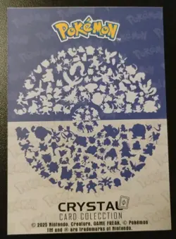 Crystal Card Collection MEW #151 Cracked Ice Holo Full Art Rare 2025 - Image 3