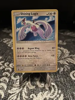 Pokemon TCG Shining Lugia SM82 Promo Holo Card NM Condition - Image 1