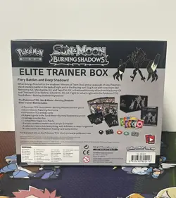 Pokemon Card Sun & Moon Burning Shadows Elite Trainer Box ETB *SLIGHT TEAR* - Image 3