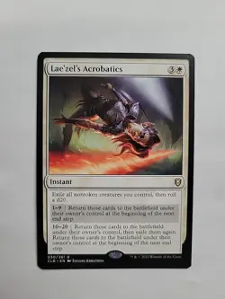 MTG - Lae'zel's Acrobatics _ CLB Regular Rare #030 - Image 1