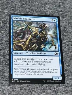 Nimble Thopterist DFT 0053 MTG Aetherdrift Eng Non-F - Image 1