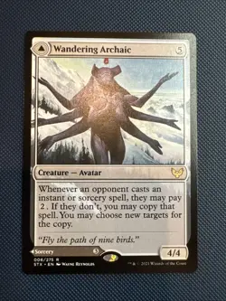 MTG Wandering Archaic - Strixhaven: School of Mages (STX) NM - Image 1