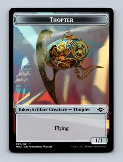 Thopter Token Modern Horizons 2 Non-Foil MTG NM - Image 1