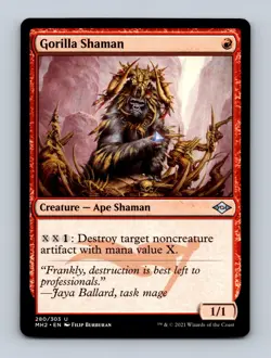 Gorilla Shaman Modern Horizons 2 Non-Foil MTG NM - Image 1