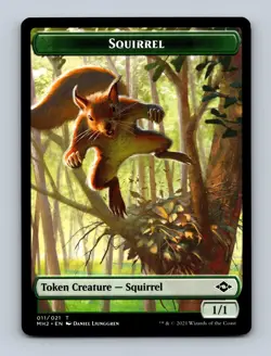 Squirrel Token Modern Horizons 2 Non-Foil MTG NM - Image 1