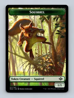 Squirrel Token Modern Horizons 2 Non-Foil MTG NM - Image 1
