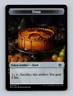 Food (017) Token Modern Horizons 2 Non-Foil MTG NM - Image 1