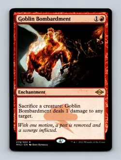 Goblin Bombardment Modern Horizons 2 Non-Foil MTG NM - Image 1