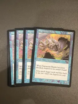 Saprazzan Raider - Mercadian Masques - MP - MTG Magic - Common - Playset - Image 1