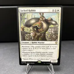 Jacked Rabbit - 9 - NM - Commander: Bloomburrow - MTG - Image 1