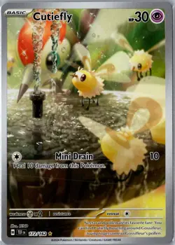 Cutiefly 172/162 - Temporal Forces Pokemon NM - Image 1