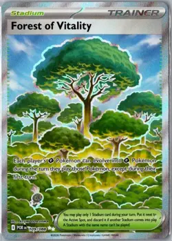 Forest of Vitality 109/088 - Perfect Order Pokemon NM - Image 1