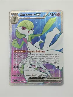 Gardevoir ex 228/198 Ultra Rare Scarlet & Violet Pokemon Near Mint - Image 1