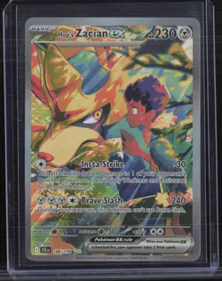 2025 Pokemon Journey Together Special Illustration Rare #186 Hop's Zacian ex - Image 1