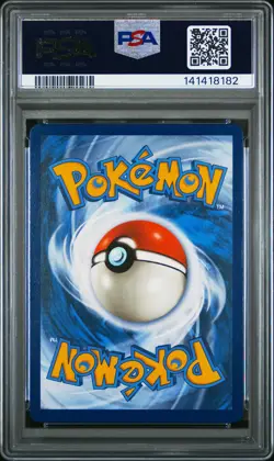 2021 POKEMON SWORD & SHIELD FUSION STRIKE #114 FULL ART/MEW VMAX PSA 8 - Image 2