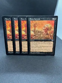 ***Bone Harvest x4***Mirage MTG Magic - Image 1