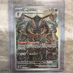 💥Pokemon - Kingambit - 220/198 - Illustration Rare - Scarlet&Violet Base Set💥 - Image 1