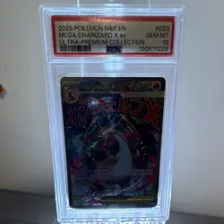 Pokemon Mega Charizard X ex PSA 10 Me: Mega Evolution Promo 023 English Holo - Image 2