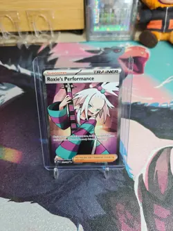 Pokemon TCG Roxie's Performance 112/086 Me04: Chaos Rising Holo - Image 1
