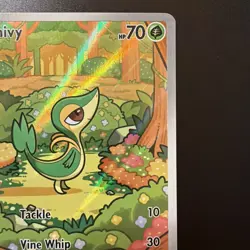 The Pokemon Company Snivy Illustration Rare Holo Full Art 087/086 70 HP English - Image 3