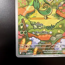 The Pokemon Company Snivy Illustration Rare Holo Full Art 087/086 70 HP English - Image 4