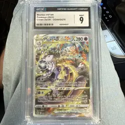 Pokemon Mewtwo VSTAR Crown Zenith Galarian Gallery #GG44 CGC 9 - Image 1