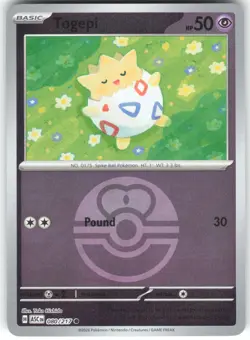 TOGEPI (LOVE BALL) 080/217 - POKEMON ASCENDED HEROES - NM COMMON - Image 1