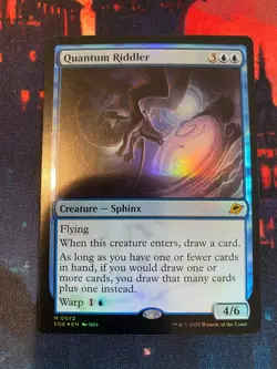 MTG Edge of Eternities Quantum Riddler Foil - Image 1