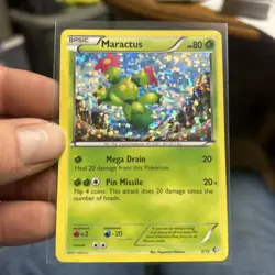 Maractus 002/012 McDonald's Promo 2011 Holo Pokemon TCG - NM - Image 1