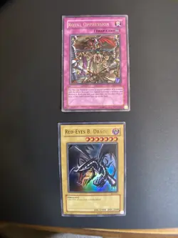 Yu-Gi-Oh! CCG Konami 1st Edition Vintage Card Lot English Red-Eyes B. Dragon - Image 1