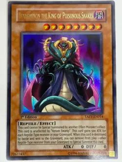 Vennominon the King of Poisonous Snakes - TAEV-EN014 - UItra Rare - 1st Edition - Image 1