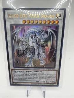 Azure-Eyes Silver Dragon SDBE-EN040 Saga of Blue-Eyes White Dragon Unlimited - Image 1