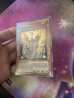(SRH) Victoria SOVR-EN093 Stardust Overdrive Unlimited Secret Rare VLP - Image 3
