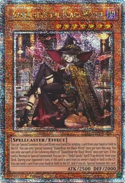 Diabellstar the Black Witch (New Art) - RA04-EN047 - Quarter Century Secret Rare - Image 1