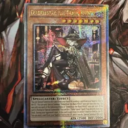Yugioh Diabellstar the Black Witch Quarter Century Rare Alt Art RA04-EN047 - Image 2