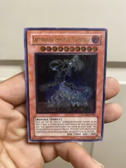 Yugioh! Earthbound Immortal Ccarayhua SOVR-EN024 Ultimate Rare Unlimited NM - Image 1