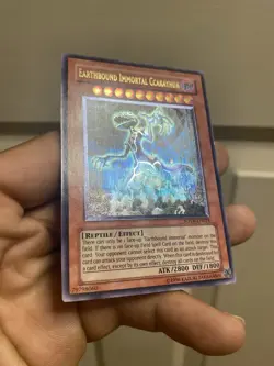 Yugioh! Earthbound Immortal Ccarayhua SOVR-EN024 Ultimate Rare Unlimited NM - Image 2