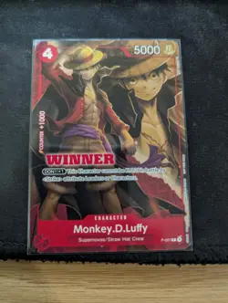One Piece Tournament Pack Vol. 1 Winner Promo #P-007 Monkey D. Luffy - Image 1
