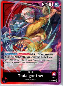 Trafalgar Law (OP10 Release Event) P-086 English One Piece Promo - NM - Image 1
