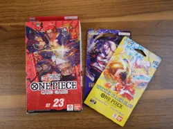 One Piece Red Shanks Starter Deck ST23 + 2x EB03, 3x OP14, 3x OP15, & 2x OP10 - Image 1