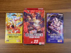 One Piece Red Shanks Starter Deck ST23 + 2x EB03, 3x OP14, 3x OP15, & 2x OP10 - Image 3