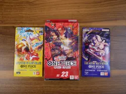 One Piece Red Shanks Starter Deck ST23 + 2x EB03, 3x OP14, 3x OP15, & 2x OP10 - Image 4