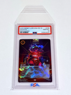 Disney Lorcana Whispers in the Well - Goliath Enchanted Foil #238/204 PSA 10 GEM - Image 3