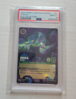 Disney Lorcana 2024 D23 Expo PSA 10 Set Sequential + Mickey Sorcerer Promo! - Image 5