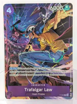 Trafalgar Law (Illustration Box Vol.6) P-093 One Piece Promotion Cards Foil - Image 1