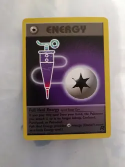 Full Heal Energy 81/82 Team Rocket Uncommon Pokemon Card NM - Image 1