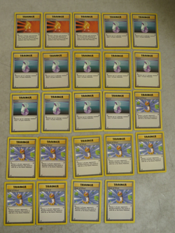 Pokemon TCG Base Set Trainer Card Lot Authentic 94 Cards Item Finder Breeder Etc - Image 4