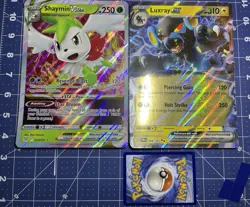 Shaymin VSTAR 014/172 JUMBO + Luxray ex 068/167 JUMBO (2 JUMBO cards) Pokemon - Image 2