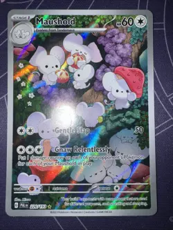 Pokemon TCG Maushold 226/193 Paldea Evolved Illustration Rare Card NM Condition - Image 1